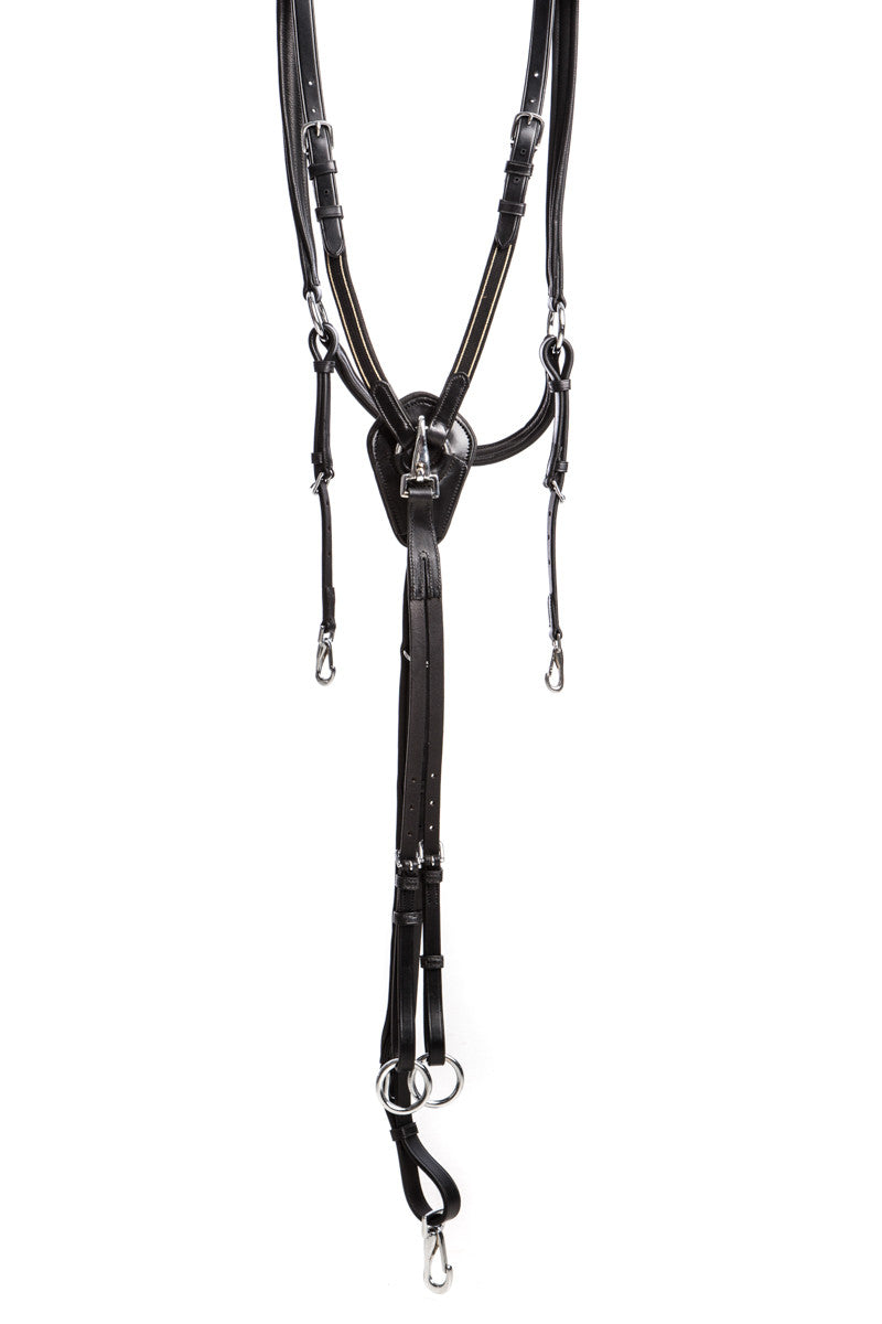 Breastplate Rayleigh with Elastic (Black)