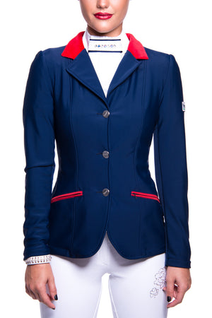 J-Evelyn Competition Jacket (Blue/Red)