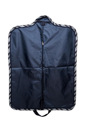 Marta Morgan Jacket Bag (Blue with Blue Tartan Trim)