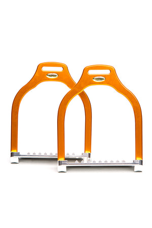 Steffa Wave Jump Stirrup (Orange)