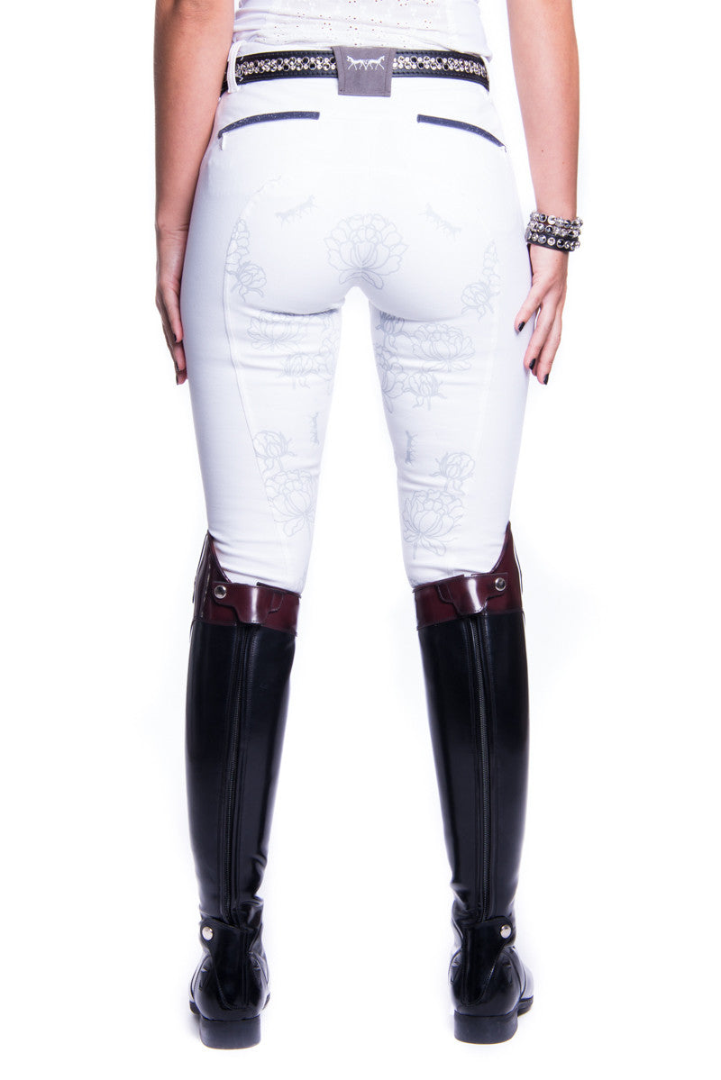B-Margot Competition Breeches (White)