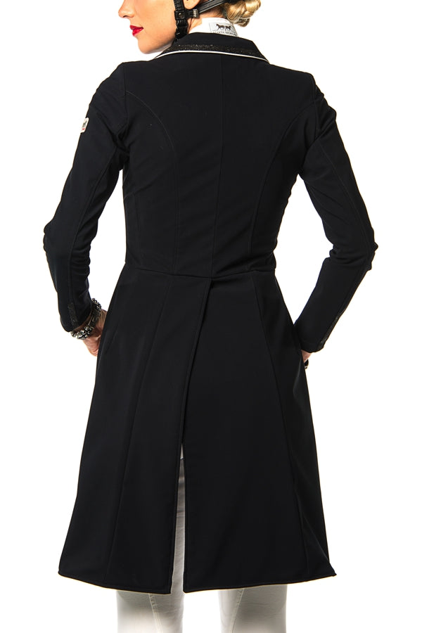 D - Grace Frac Competition Jacket (Black, White Piping)