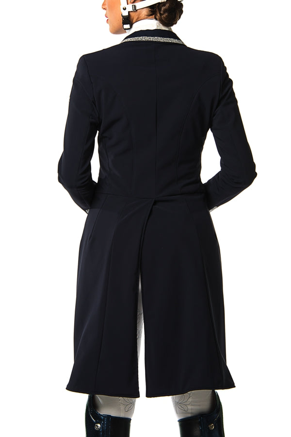 D - Grace Frac Competition Jacket (Navy Blue with Swarovski Trim Jacket)