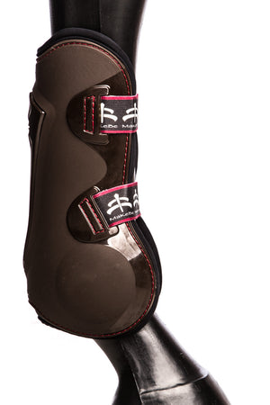 Temple Front Tendon Boots (Brown)