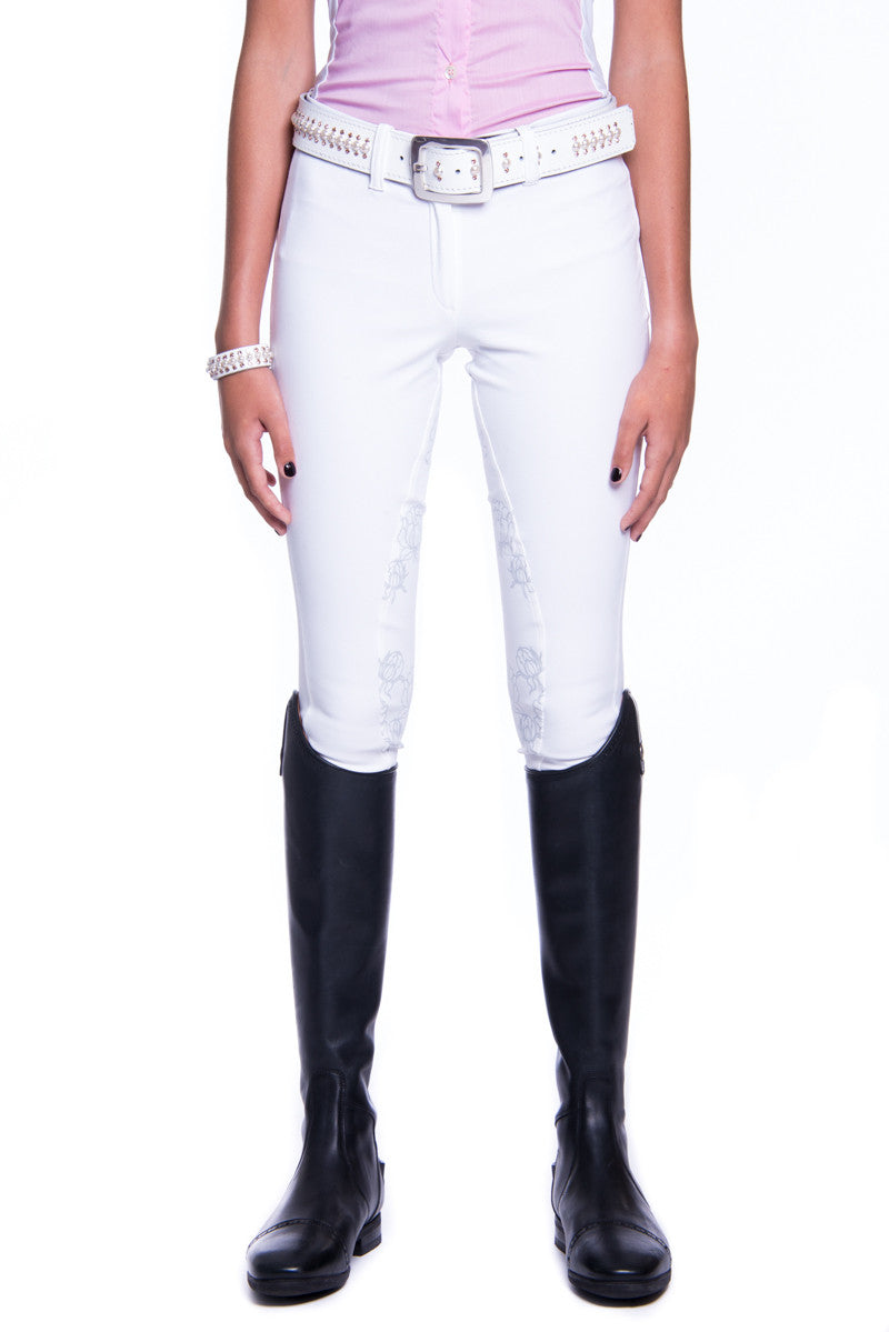 B-Margot Competition Breeches (White)
