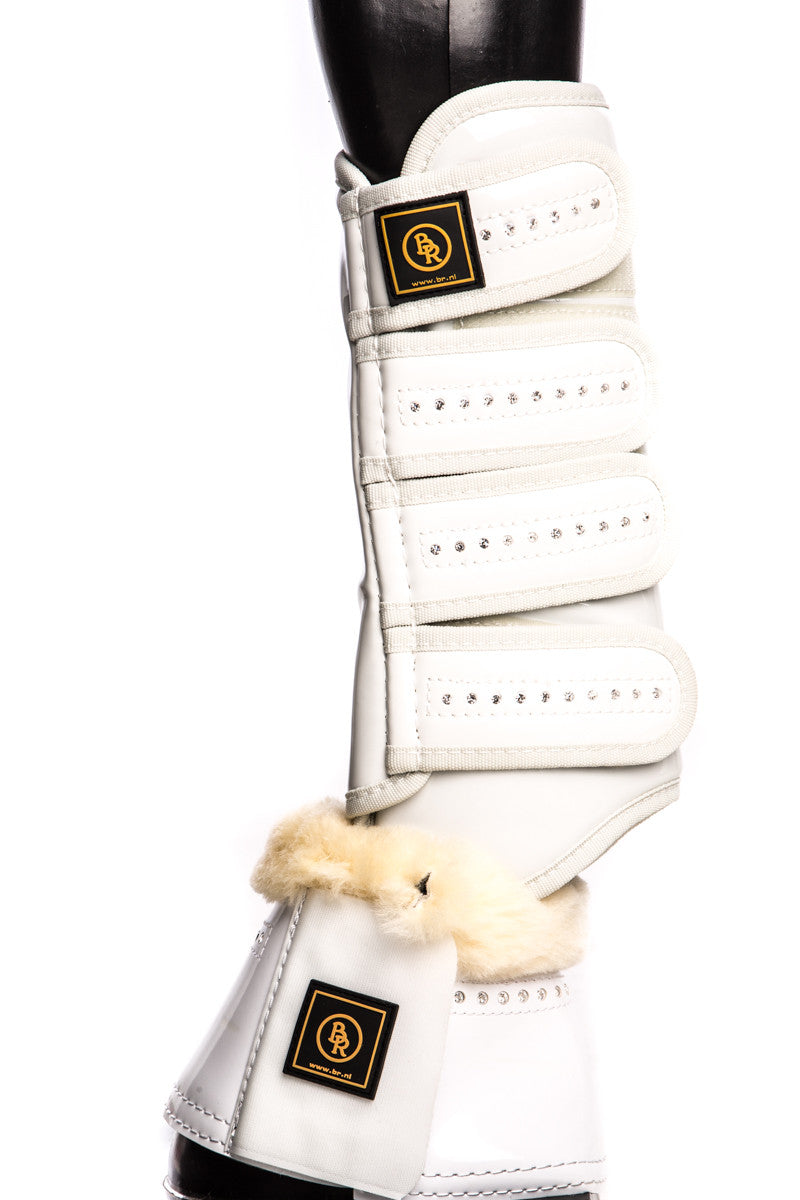 White overreach boots on sale