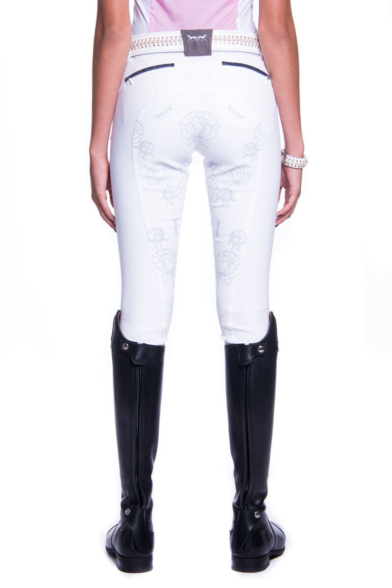 B-Margot Competition Breeches (White)