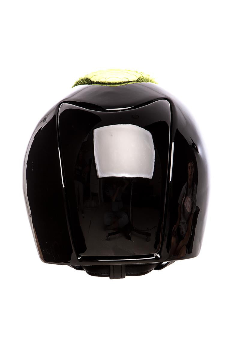 fahrradhelm casco python Cromo Python Helmet Swarovski Crystal (Lime/Black)