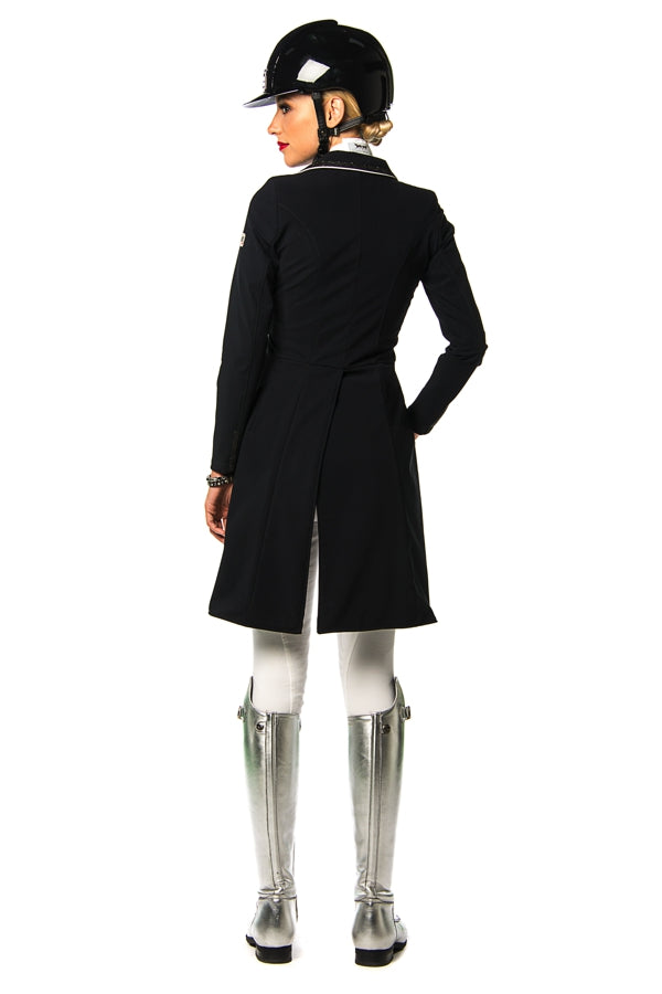 D - Grace Frac Competition Jacket (Black, White Piping)