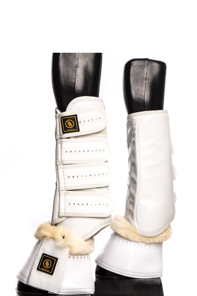 Sheepskin overreach boots store