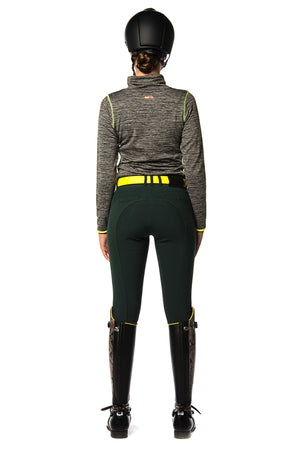 Onira Silicone Grip Seat Breeches (Green Woods)