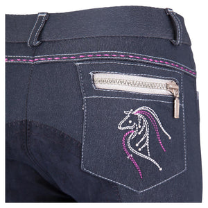 Premiere Junior - Azalea Full Seat Breeches (Denim)