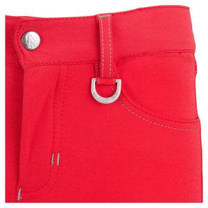 BR Junior - Marley Full Seat Breeches (Red)