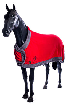 BR Show Fleece (Red with Grey Trim)