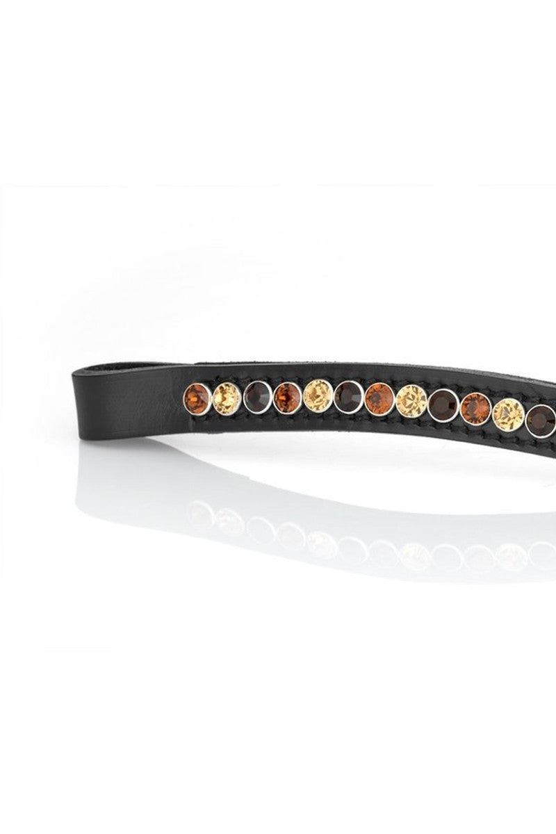 Judi Manche | Browband Famous Classic Tricolore Brown | Swarovski tricolore brown
