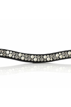 Swarovski silver diamond | Judi Manche | Browband Famous Odessa Double Silver Diamond