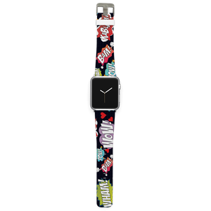 Apple Watch Band (Comic Words)