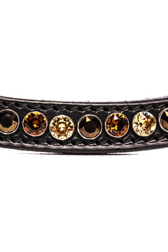 BROWBAND FAMOUS CLASSIC TRICOLORE BROWN