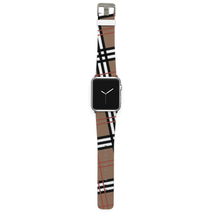 C4 Apple Watch Band (Khaki Plaid)