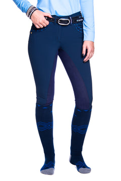 Pk Junior - Goldy Full Seat Breeches (Midnight Navy)