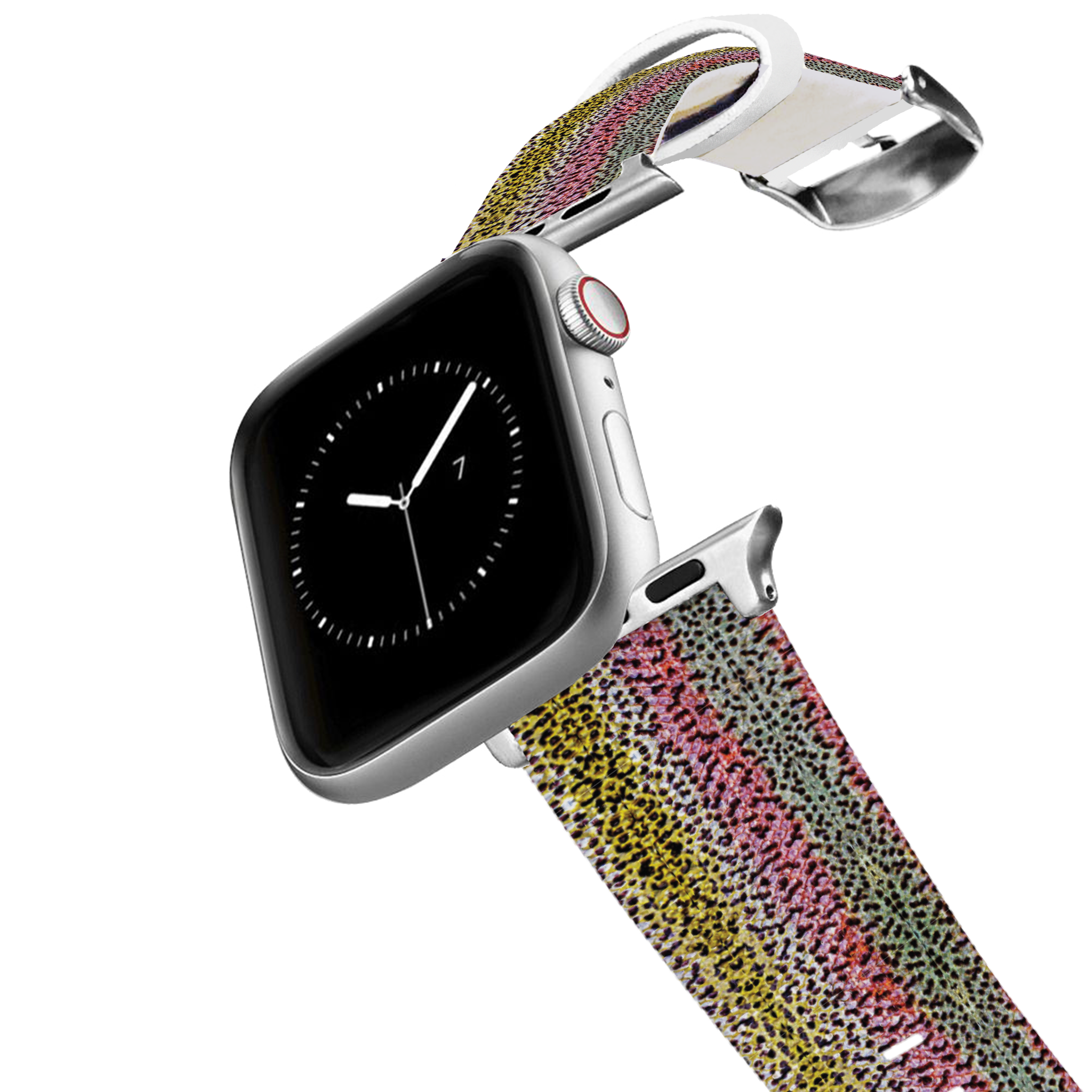 Rainbow metal 2025 apple watch band