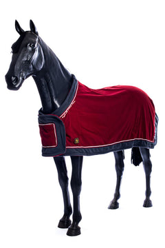 BR Show Fleece (Burgundy with Grey Trim)