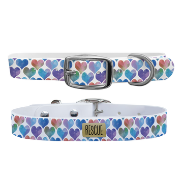 C4 Dog Collar (Rescue Blue Hearts)
