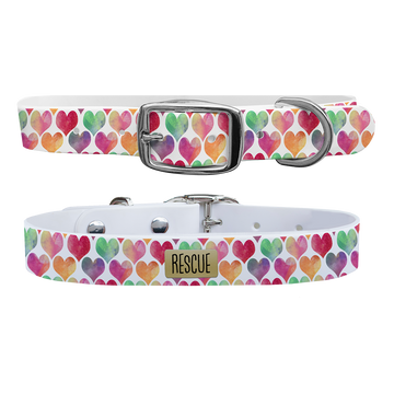 C4 Dog Collar (Rescue Pink Hearts)