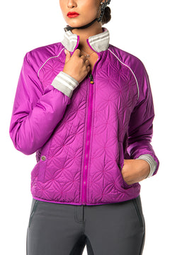 Grenoble Jacket (Purple Flower)