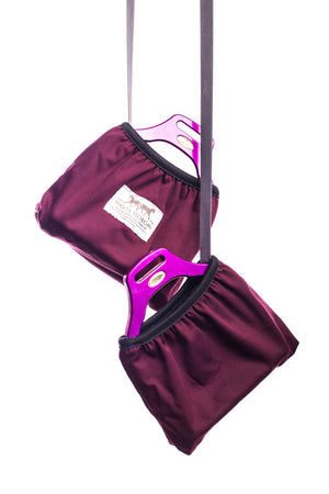 Marta Morgan Stirrup Covers (Bordeaux)