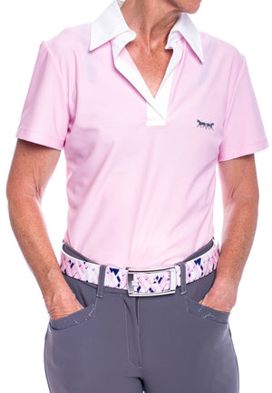 Lucy Polo Shirt (Pink)