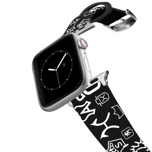 C4 Apple Watch Band (Warmblood Brands Black)
