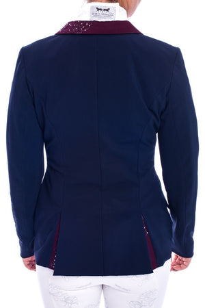 J-Margot Peony Competition Jacket (Navy/Bordeaux)